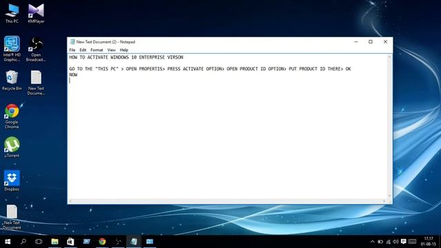 WINDOWS 10 PRO RTM BUILD 10240 ACTIVATE WITH OUT ACTIVATOR (without software) смотреть онлайн