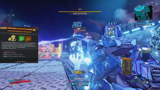 Amara Build - Solo Takedown at Maliwan's Blacksite On Mayhem 3 (Borderlands 3) смотреть онлайн