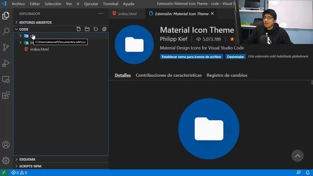 Descargar e Instalar Visual Studio Code y sus Paquetes en Windows 10 смотреть онлайн