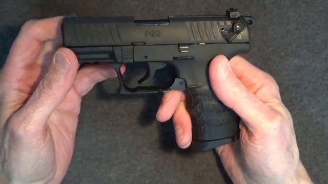 Walther P22Q .22LR Tabletop Review - Episode #202106