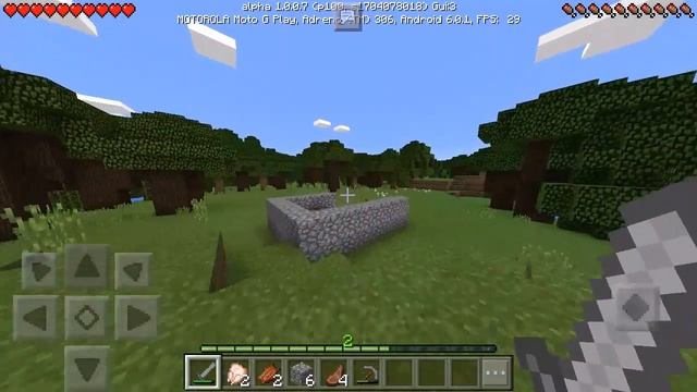 Descargar Minecraft PE 1.0.0.7 build 6 para android 2.3 y 4.0 смотреть онлайн