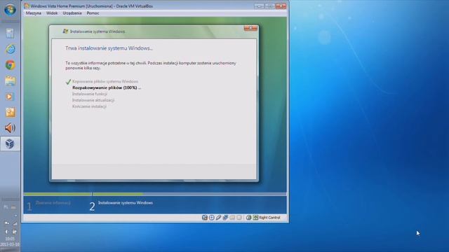 VirtualBox: Microsoft Windows Vista Home Premium - Instalacja [PL] смотреть онлайн
