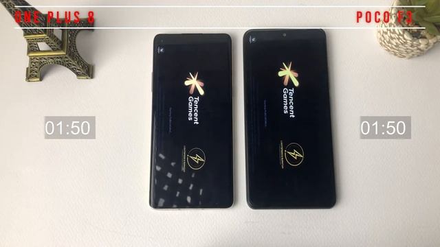 One plus 8 vs Poco F3 // Speed and Ram test, смотреть онлайн