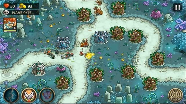 Kingdom Rush: Origins - Rockhenge(level 7) [HD] - "Veteran-Campaign" 7#Walkthrough смотреть онлайн