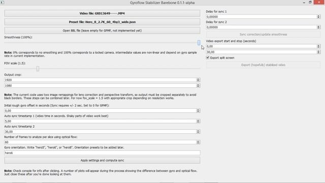Come stabilizzare i tuoi video GRATUITAMENTE con GYROFLOW..configurabile per tutte le camere ;) смотреть онлайн