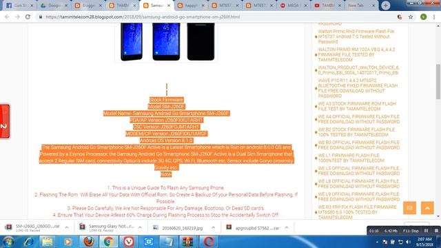 Samsung Android Go Smartphone SM-J260F Firmware Andriod 8.0 Repair 4 File смотреть онлайн