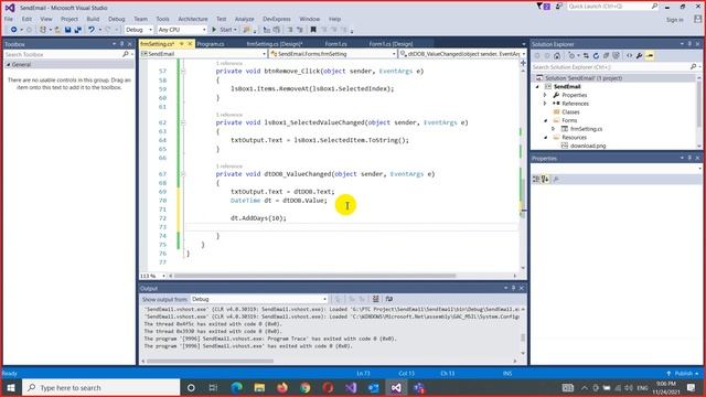 Day 5 - C# Windows Forms Toolbox & Design смотреть онлайн