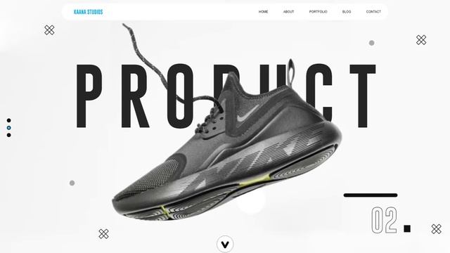 Photography Studio Adobe Xd Web UI Header Design смотреть онлайн