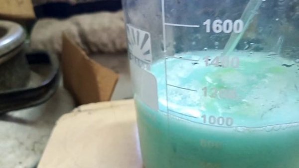 Первый аффинаж серебра. Снимаем серебро с алюминиевой пластины GSM