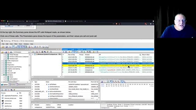 API Monitor смотреть онлайн