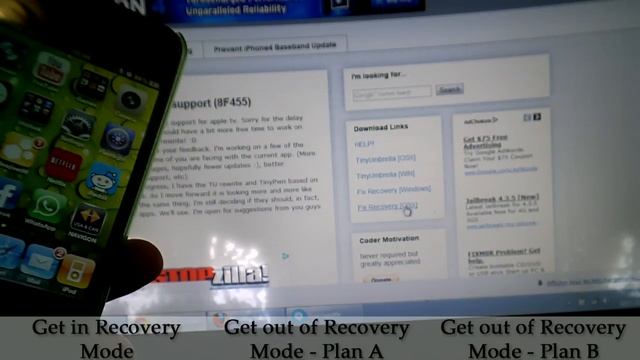 How To: Get in and out of Recovery Mode - iPhone iPad iPod смотреть онлайн