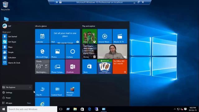 How To Install and Configure Hyper V In Windows 10 смотреть онлайн