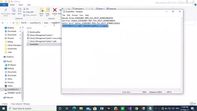 Library Management System Window form in C# Using Text file as a Database Mini project смотреть онлайн