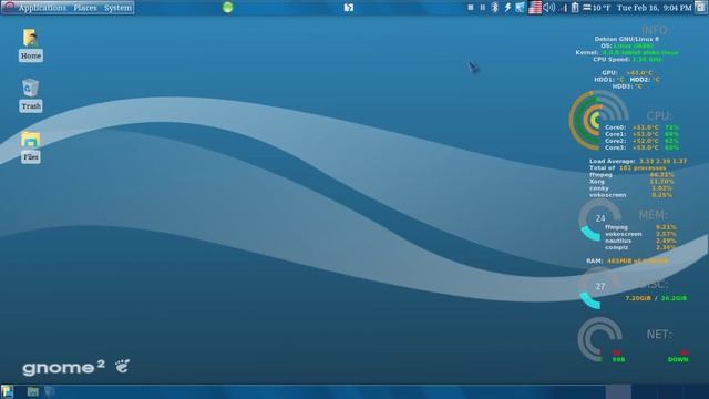 demo Aleks Linux Gnome 2 EFI смотреть онлайн