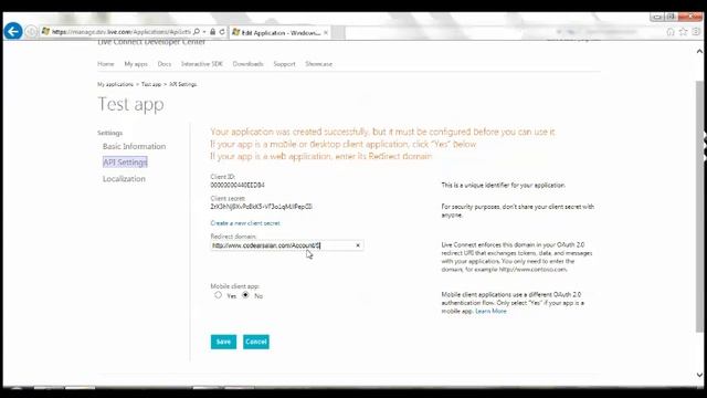 How to register app in Windows Live for SocialLogin+ смотреть онлайн