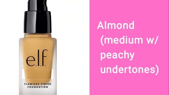 ELF Flawless Finish Foundation Shades смотреть онлайн