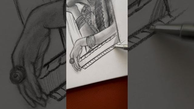 Quick sketch of a girl looking through a window ✍️ #quicksketch#sketch#drawing#portrait смотреть онлайн