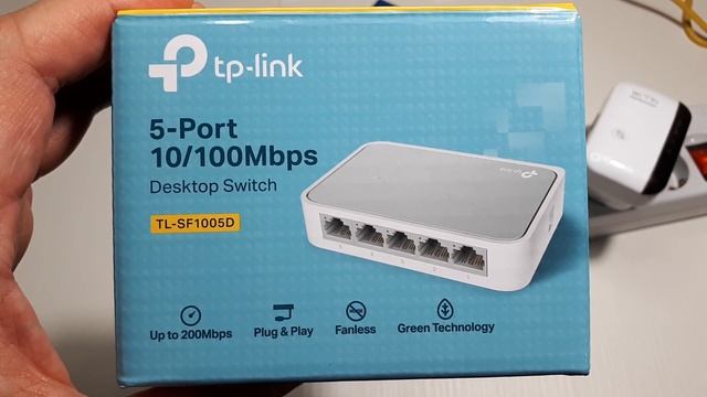 Desktop Switch Ethernet TP-LINK TL-SF1005D a cosa serve, installazione configurazione смотреть онлайн