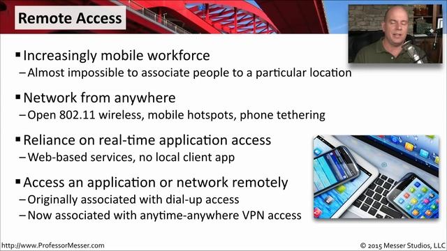 Remote Access Services - CompTIA Network+ N10-006 - 1.2 смотреть онлайн