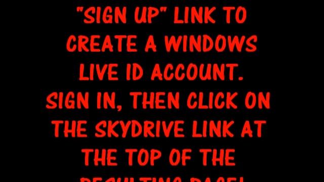 Log In or Sign Up for SkyDrive смотреть онлайн