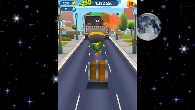 Talking Tom Gold Run SUPER TOM Gameplay Android СУПЕР ТОМ Бег за золотом смотреть онлайн