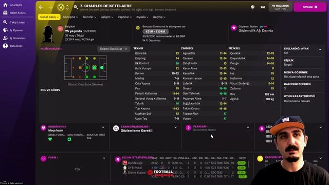 FM 22 Beta | Wonderkids Gelişim Potansiyeller | Hedef 2026 | Football Manager 2022 #FM22 смотреть онлайн