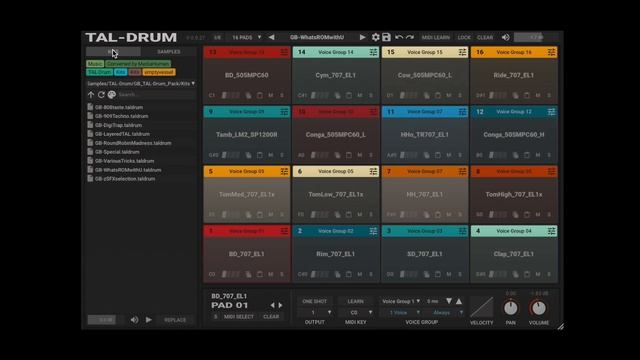 TAL Drum Overview смотреть онлайн