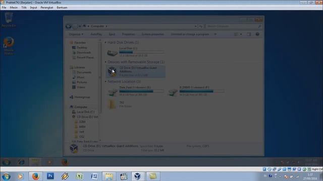 Cara Sharing Folder/File di komputer ke VirtualBox dengan Windows7 смотреть онлайн