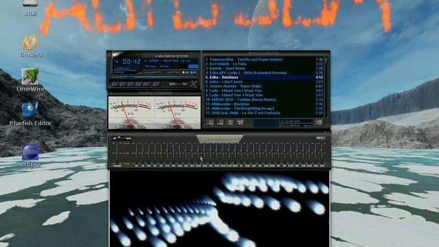 Linux + XMMS + VUmeter plugin + Jess Plugin + EQU 31 Bands смотреть онлайн