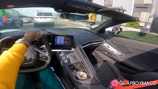 SPEEDING THROUGH BEVERLY HILLS IN A C8 CORVETTE POV DRIVE PT 2 💨 смотреть онлайн
