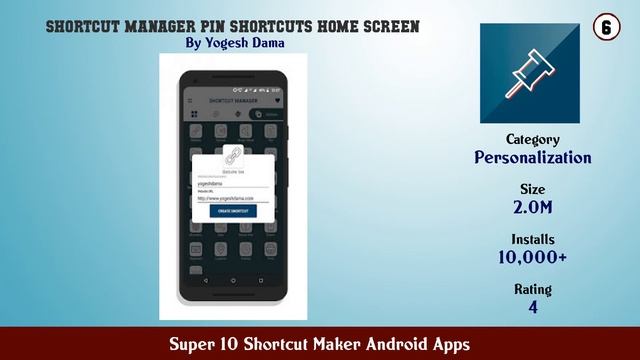 Super 10 Shortcut Maker Android Apps смотреть онлайн