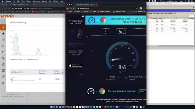 TES TENDA W20E LOADBALANCE смотреть онлайн