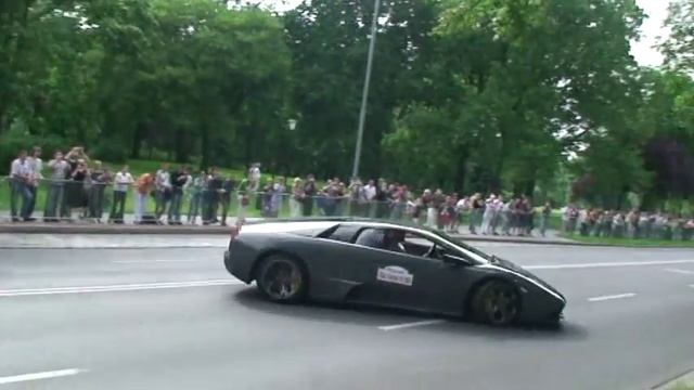 GT Polonia 2009- Lamborghini Murcielago LP640 Stright Pipes смотреть онлайн