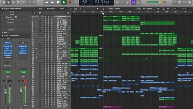 Logic Pro X - EDM (Future Bounce Style Track) смотреть онлайн
