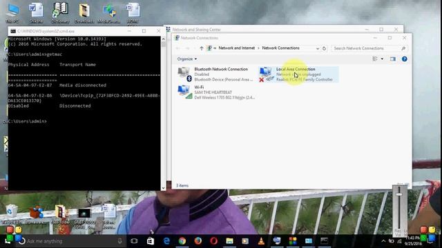 How to change MAC address of laptop desktop (computer) in hindi смотреть онлайн