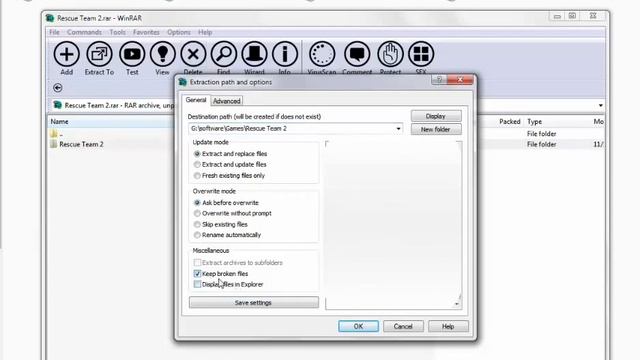 How to extract/unrar corrupted .rar archives? смотреть онлайн