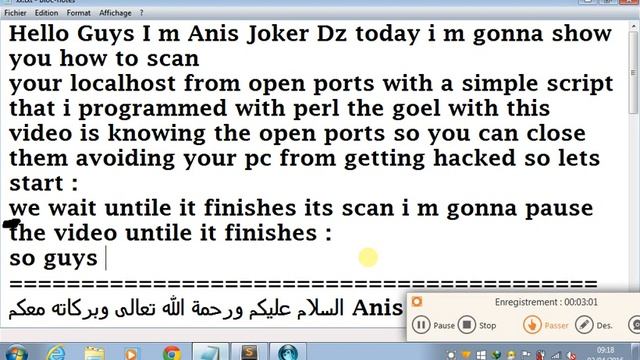 Port Scanner Script смотреть онлайн