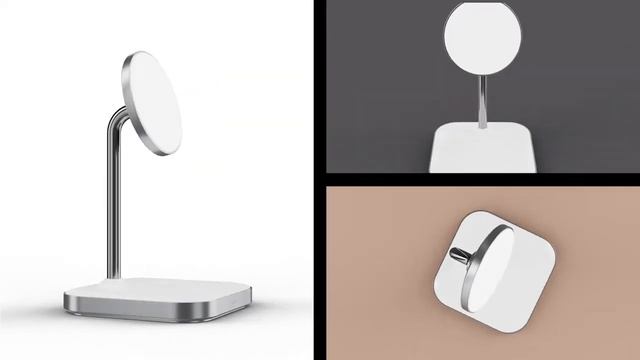 Satechi Magnetic 2IN1 Wireless Charging Stand смотреть онлайн