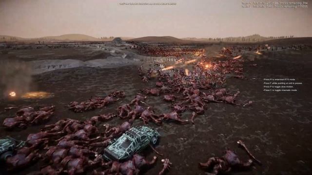 Dodge Launcher, T45 Shotgun & Space Marine Vs 3 Million Giant Troll & Mutant Zombies Army !! UEBS 2