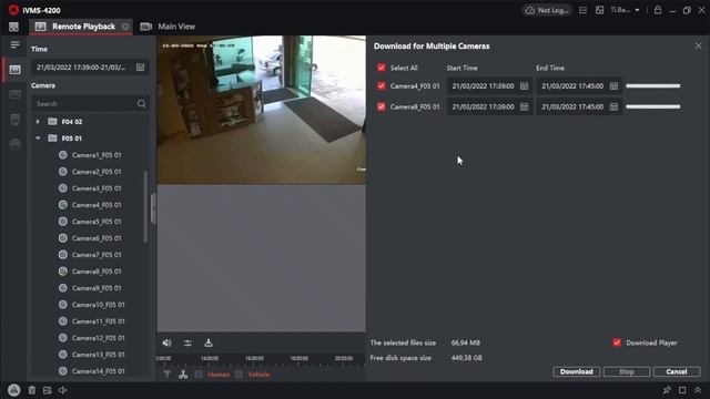 Baixando vídeos de câmeras no IVMS 4200 смотреть онлайн