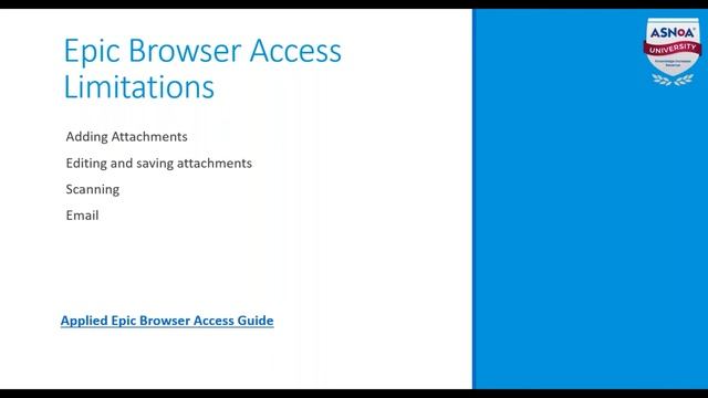 How to - Use the Epic Browser Access смотреть онлайн