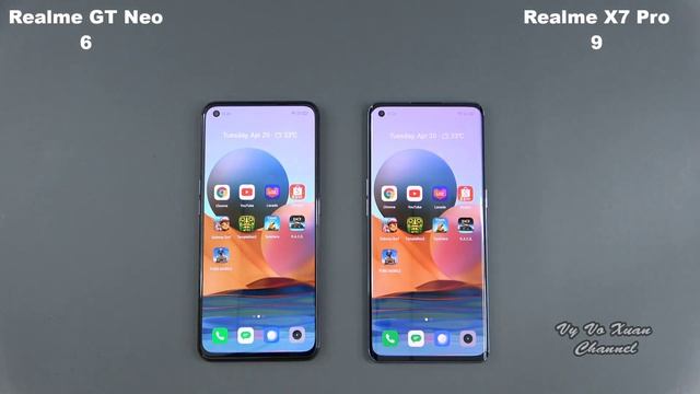Realme GT Neo Vs Realme X7 Pro | SpeedTest And Camera Comparison