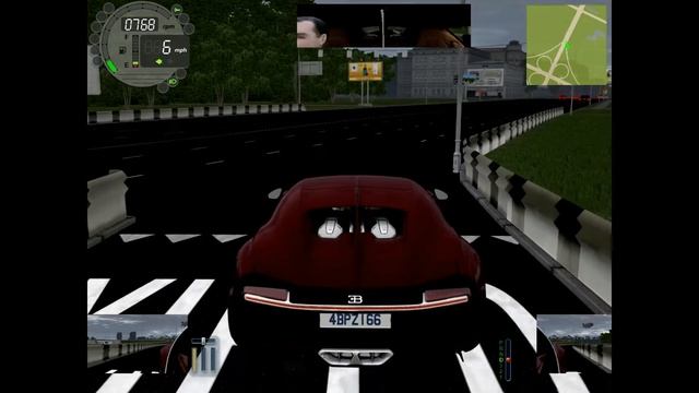City Car Driving Version 1.5.6.3 Ep 17 2016 Bugatti Chiron (Fast Driving) смотреть онлайн