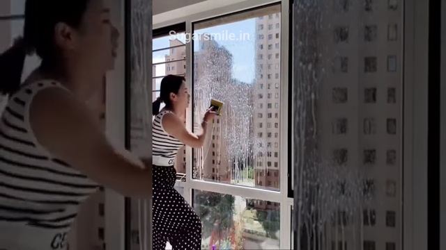 Magnetic window glass cleaner brush смотреть онлайн