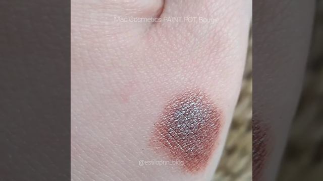 Mac Cosmetics Paint Pot Bougie. Swatches смотреть онлайн
