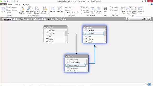 07-04 Basic Time Intelligence - Multiple Calendar Tables смотреть онлайн