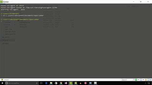 Cmder - Portable Console Emulator for Windows смотреть онлайн