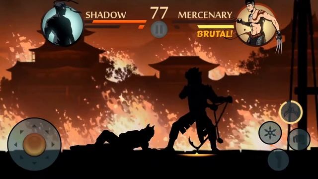 shadow fight 2 defeating general and his mercenaries смотреть онлайн