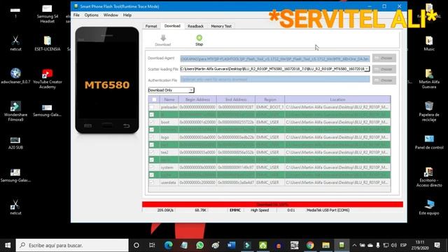 Como flashear blu estudio R2 R010P, SP-flashtool sin ningun error смотреть онлайн