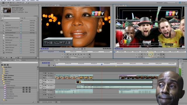 How to edit video using Adobe Premiere CS5 & Windows Movie Maker смотреть онлайн